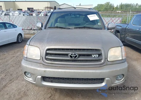 2002 Toyota Sequoia Sr5 V8 from USA, damaged, VIN 5TDBT44A62S101313
